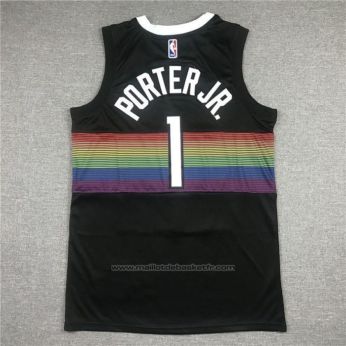 Maillot Denver Nuggets Michael Porter JR. #1 Ville Noir